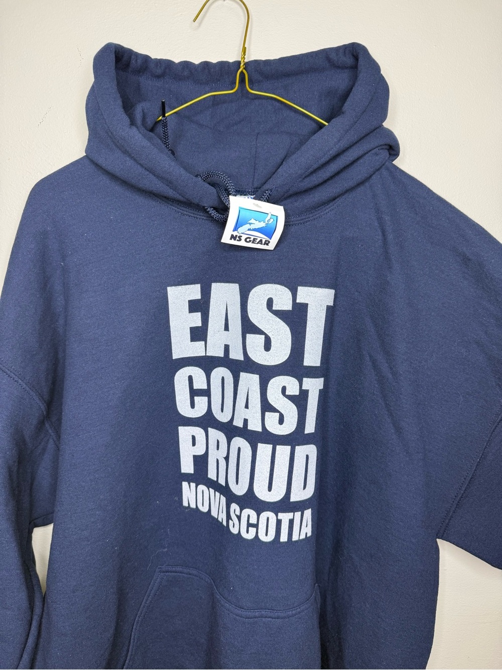 NWT East Coast Proud Nova Scotia Navy Men’s Hoodie Size XL